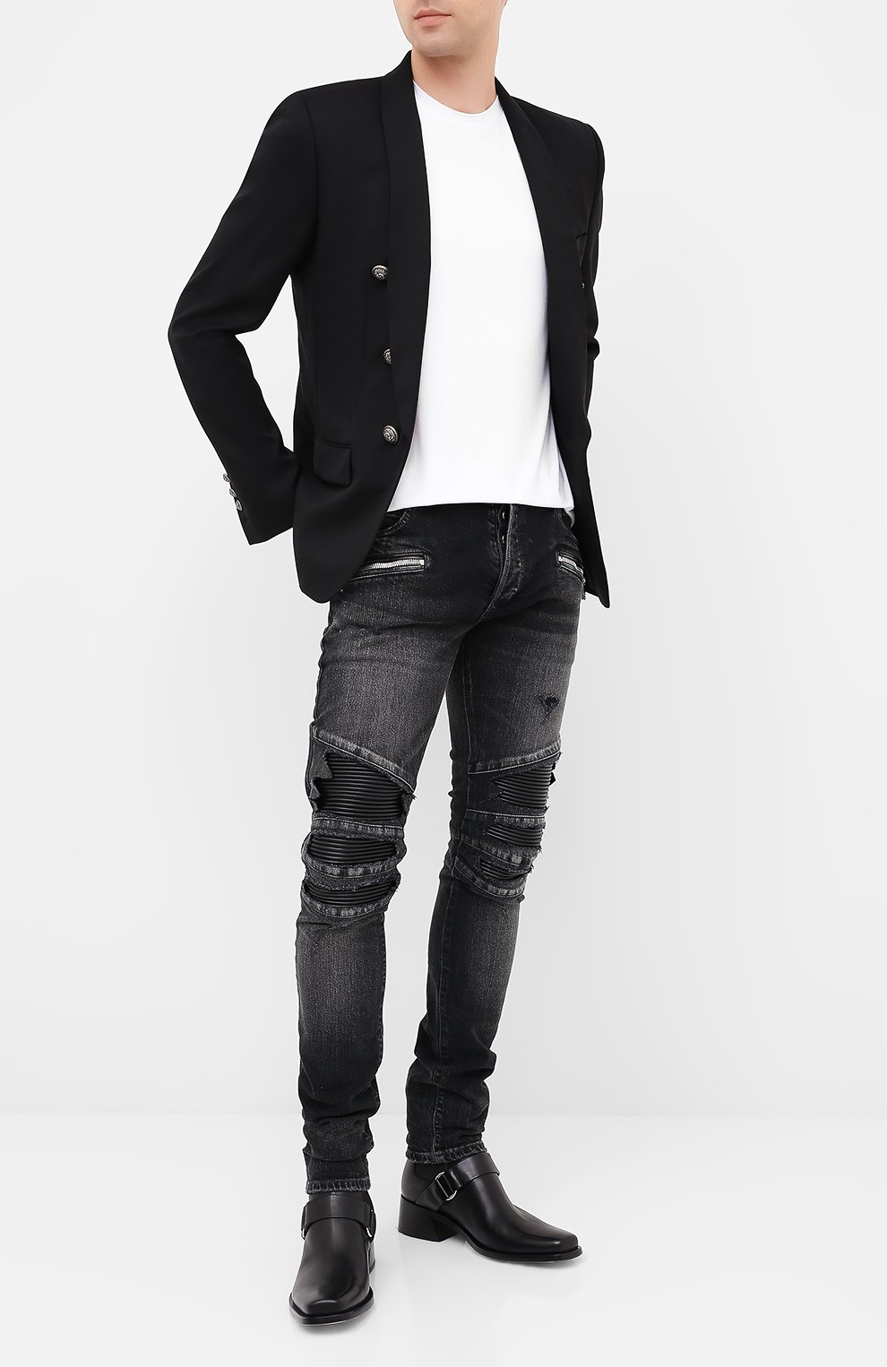 Шерстяной пиджак BALMAIN, арт. UH17139/W067, фото 2