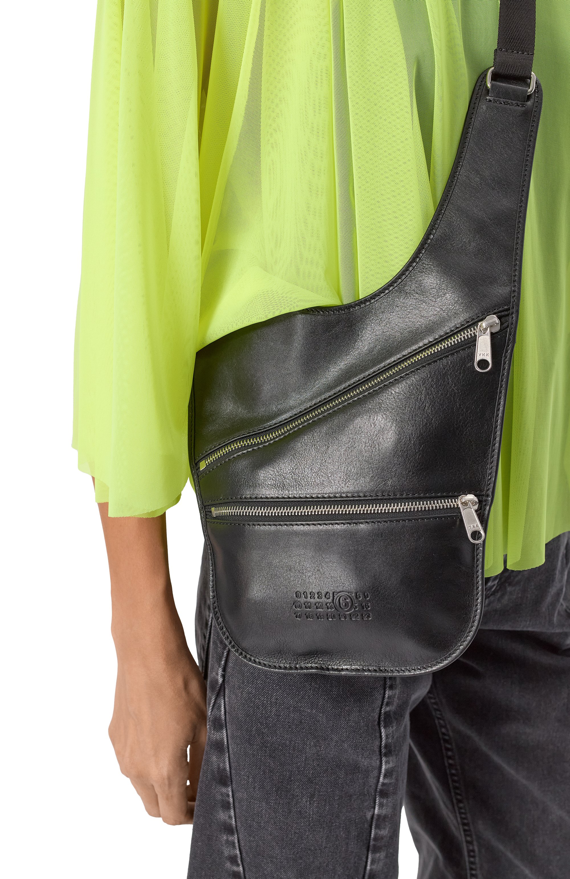 Сумка flat saddle mini MM6, арт. SB5WG0026/P7253, фото 3