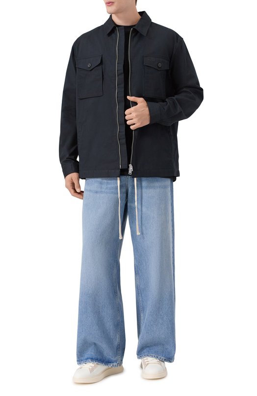 Хлопковая футболка Comme des Fuckdown CFABM01808 Чёрный  CFABM01808 Фото 2