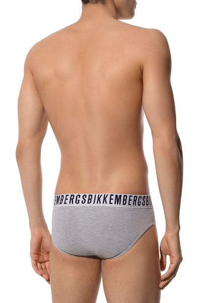 Комплект из двух брифов DIRK BIKKEMBERGS серого цвета по цене 3600 руб., арт. BKK1USP01BI, фото 3 Комплект из двух брифов DIRK BIKKEMBERGS, арт. BKK1USP01BI, фото 3