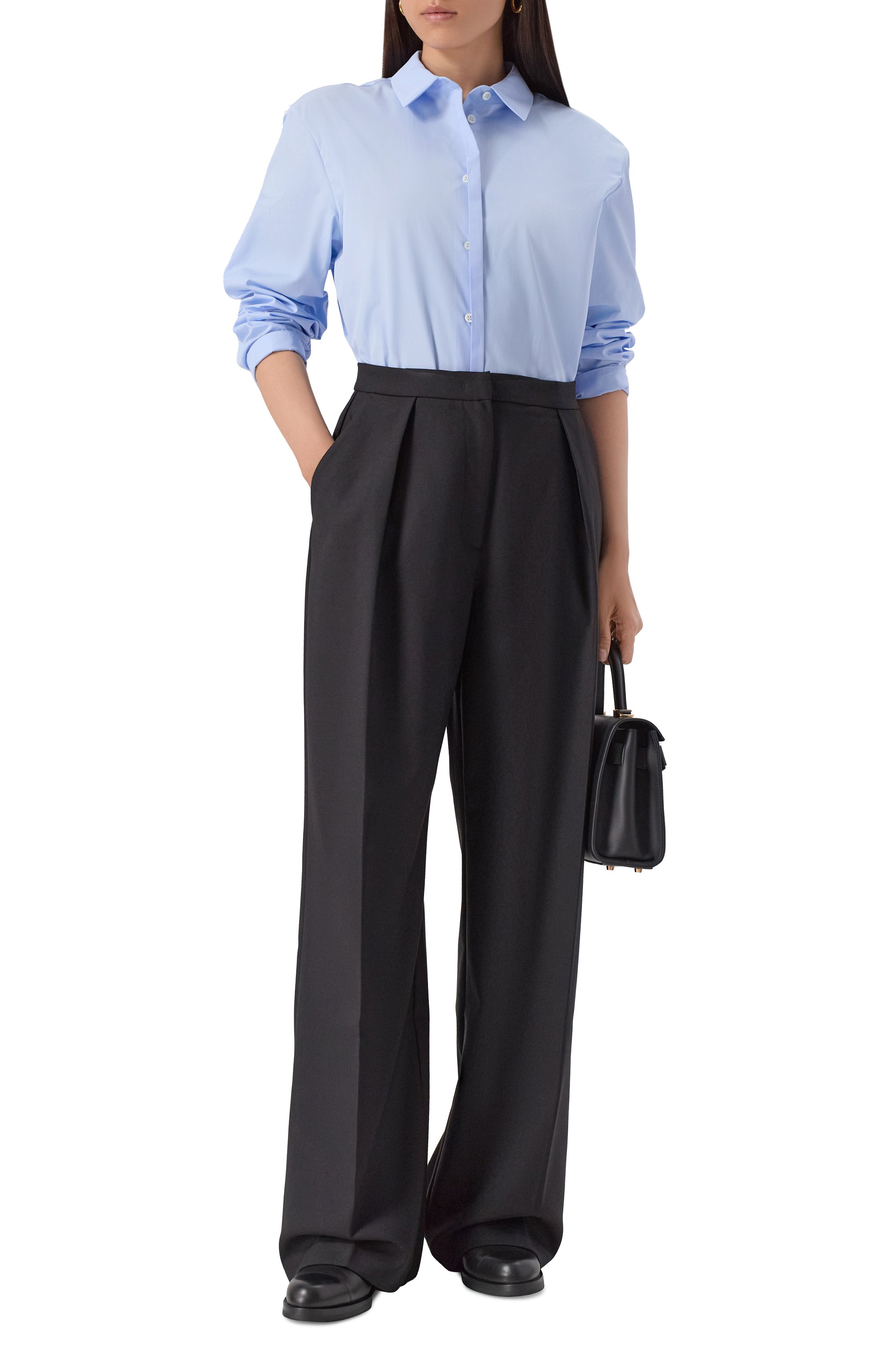 Хлопковая рубашка 12 STOREEZ, арт. 128813, фото 2