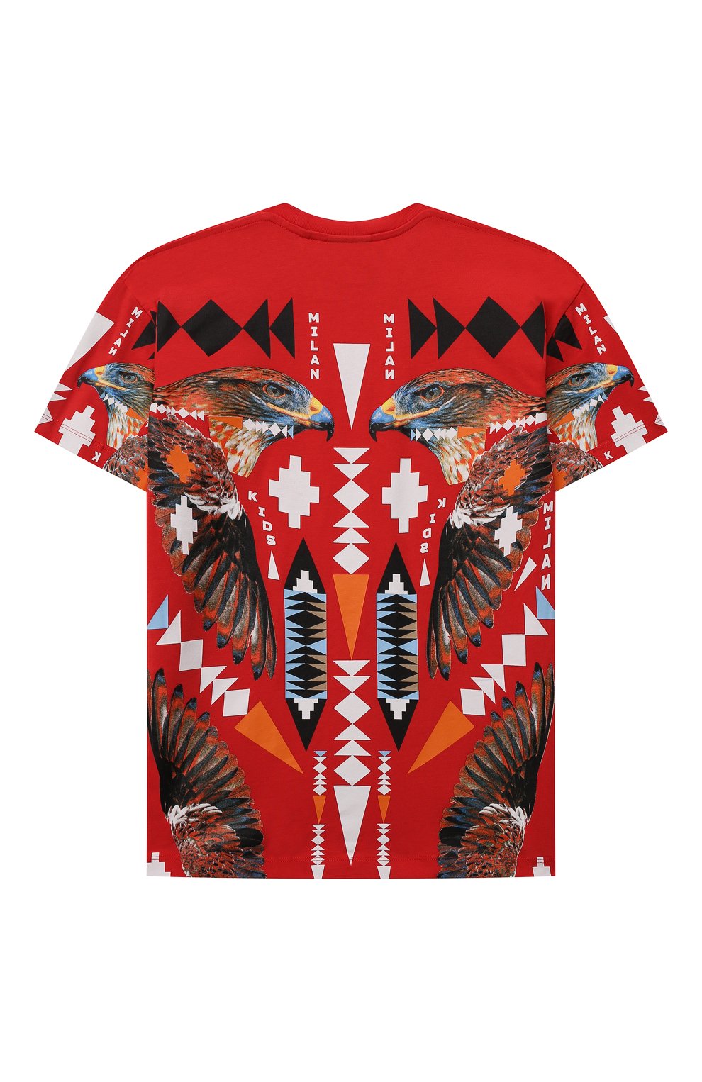 Хлопковая футболка MARCELO BURLON KIDS OF MILAN, арт. CBAA002F21JER013, фото 2