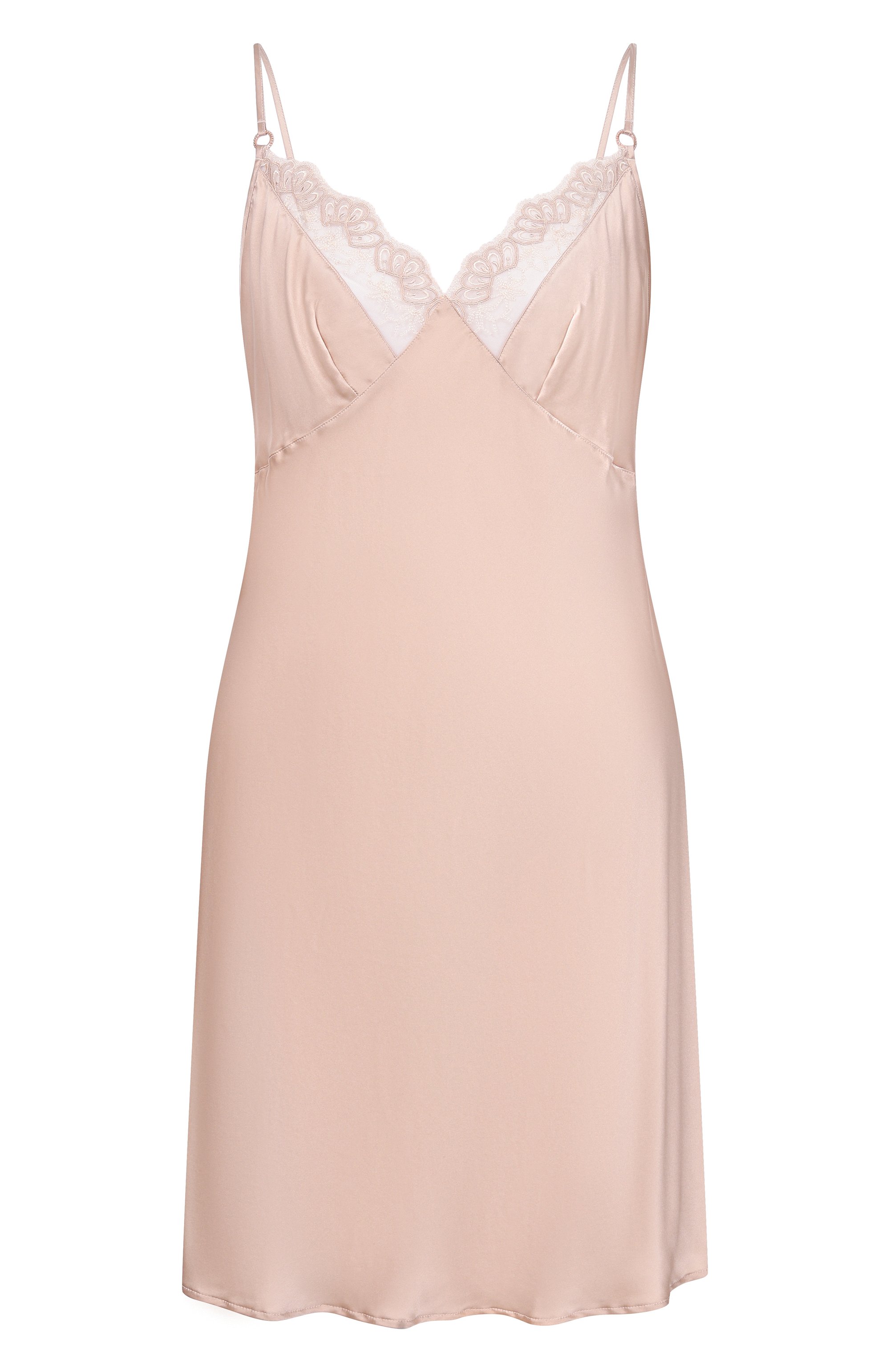 Шелковая сорочка LISE CHARMEL бежевого цвета по цене 38380 руб., арт. ALJ1228, фото 1 Шелковая сорочка LISE CHARMEL, арт. ALJ1228, фото 1