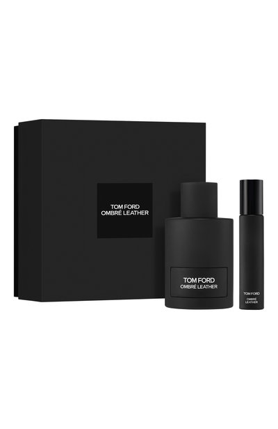 Мужские набор ombre leather eau de parfum set with travel spray (100+10ml) TOM FORD, арт. T5NZ-01