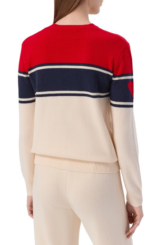 Пуловер из шерсти и вискозы MC2 Saint Barth QUE0010-02026I/NEW QUEEN Разноцветный  QUE0010-02026I/NEW QUEEN Фото 4