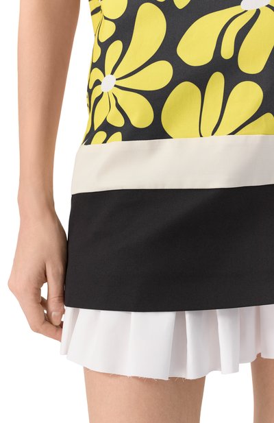 Хлопковое платье MSGM, арт. 3841MDA41/257156, фото 5