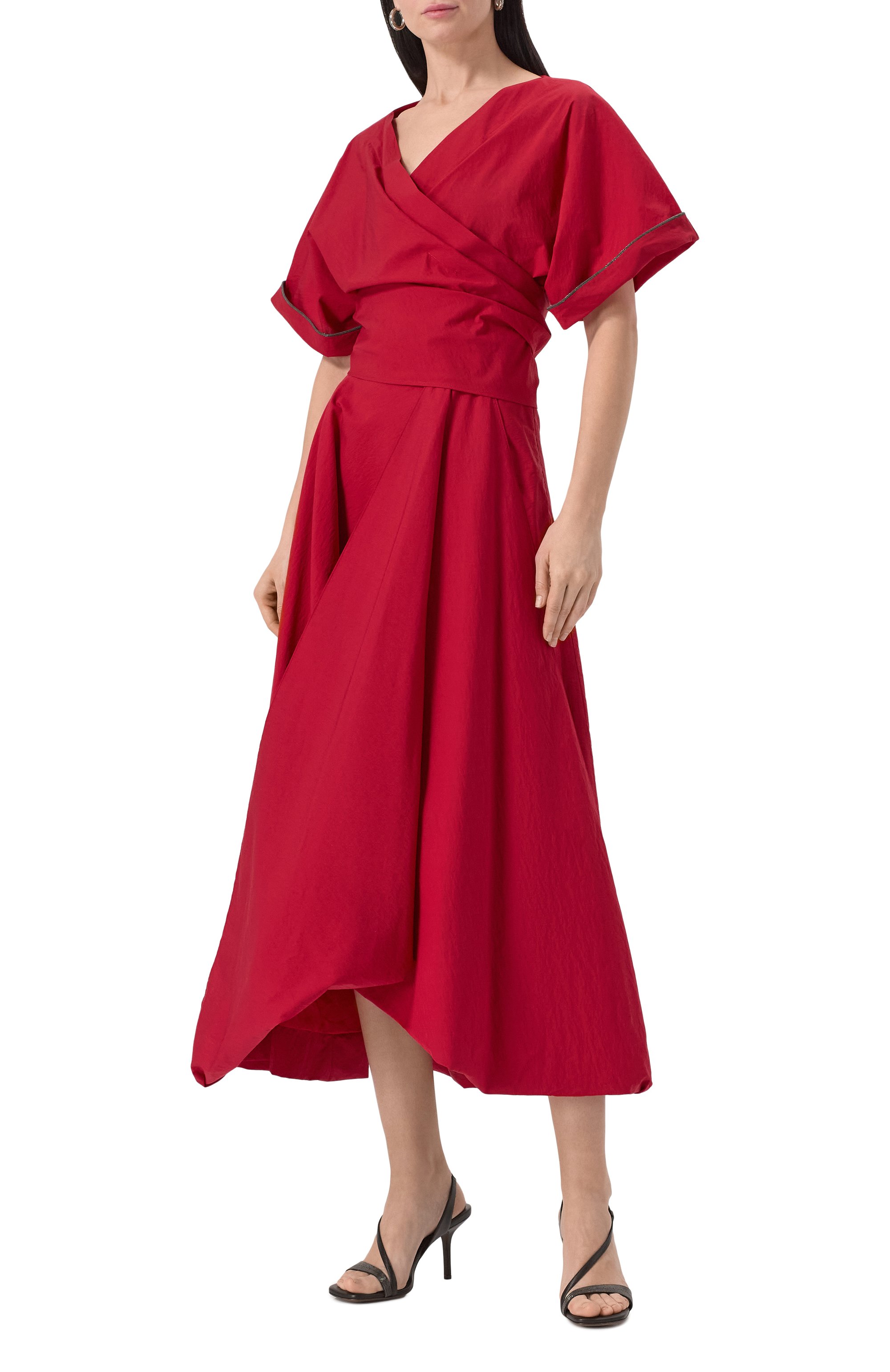 Хлопковый топ BRUNELLO CUCINELLI, арт. M0F79FB206, фото 2