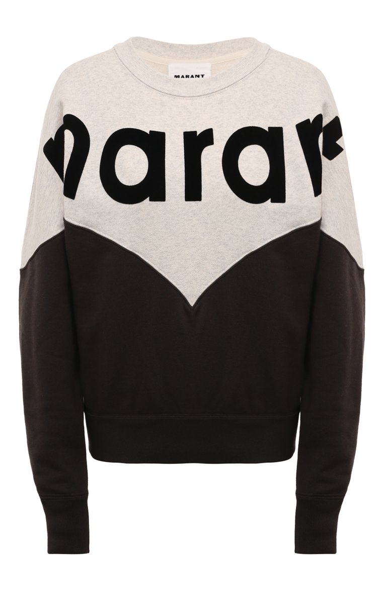 Хлопковый свитшот ISABEL MARANT ETOILE, арт. SW0006FA, фото 1