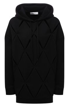Хлопковое худи VALENTINO, арт. WB0MF13D6QM, фото 1