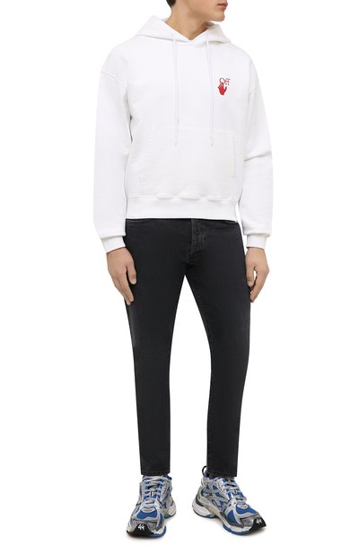 Комб инированные кроссовки runner BALENCIAGA, арт. 677403/W3RB3, фото 2