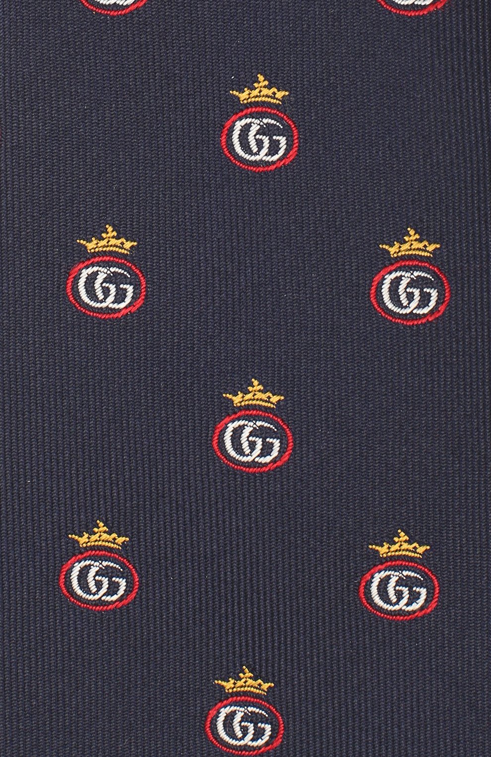 Шелковый галстук GUCCI, арт. 624054/4E002, фото 3