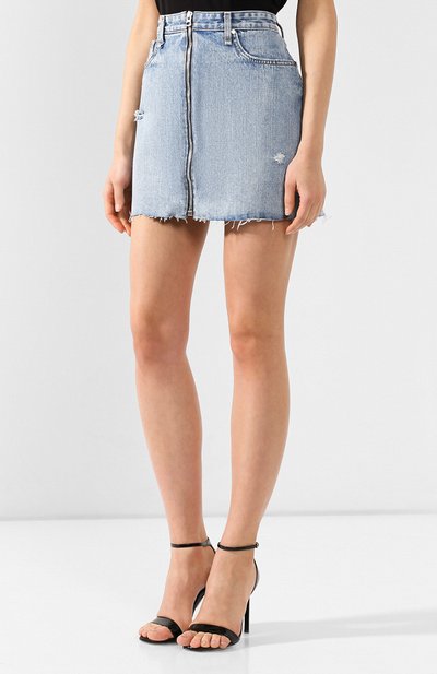 Джинсовая юбка RAG AND BONE, арт. W1B19K165MAN, фото 3