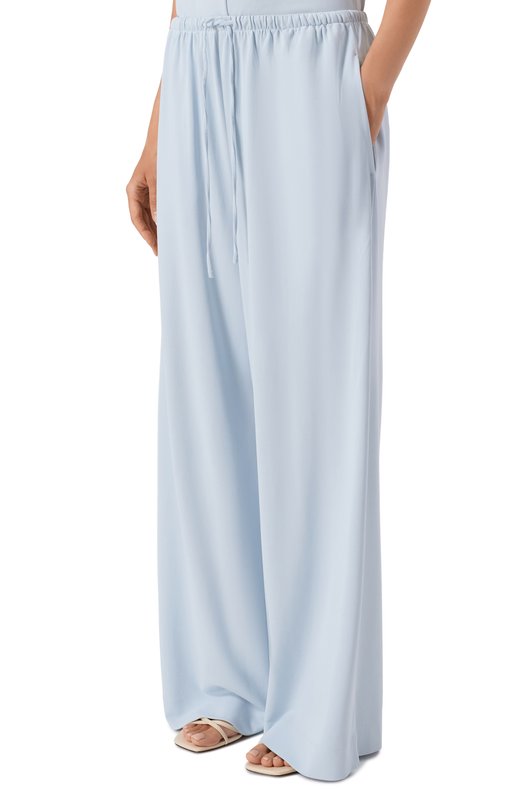 Брюки из вискозы 12 STOREEZ 136142 Голубой  136142 Фото 3