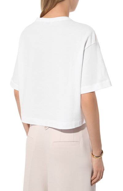 Хлопковая футболка BRUNELLO CUCINELLI, арт. M0T63B1277, фото 4