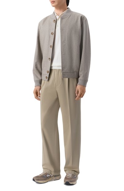 Поло из шелка и хлопка 12 STOREEZ, арт. 136306, фото 2