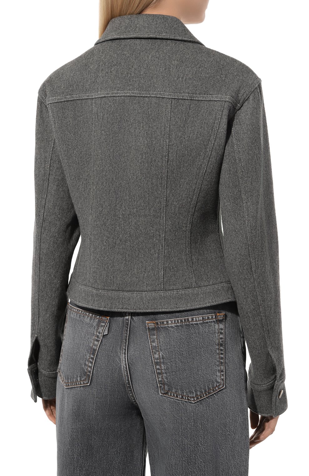 Жакет из шерсти и хлопка LVIR, арт. LV23F-JK07B, фото 4