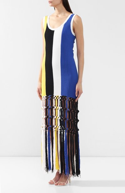 Хлопковое платье SONIA RYKIEL, арт. 12288428-UA, фото 3