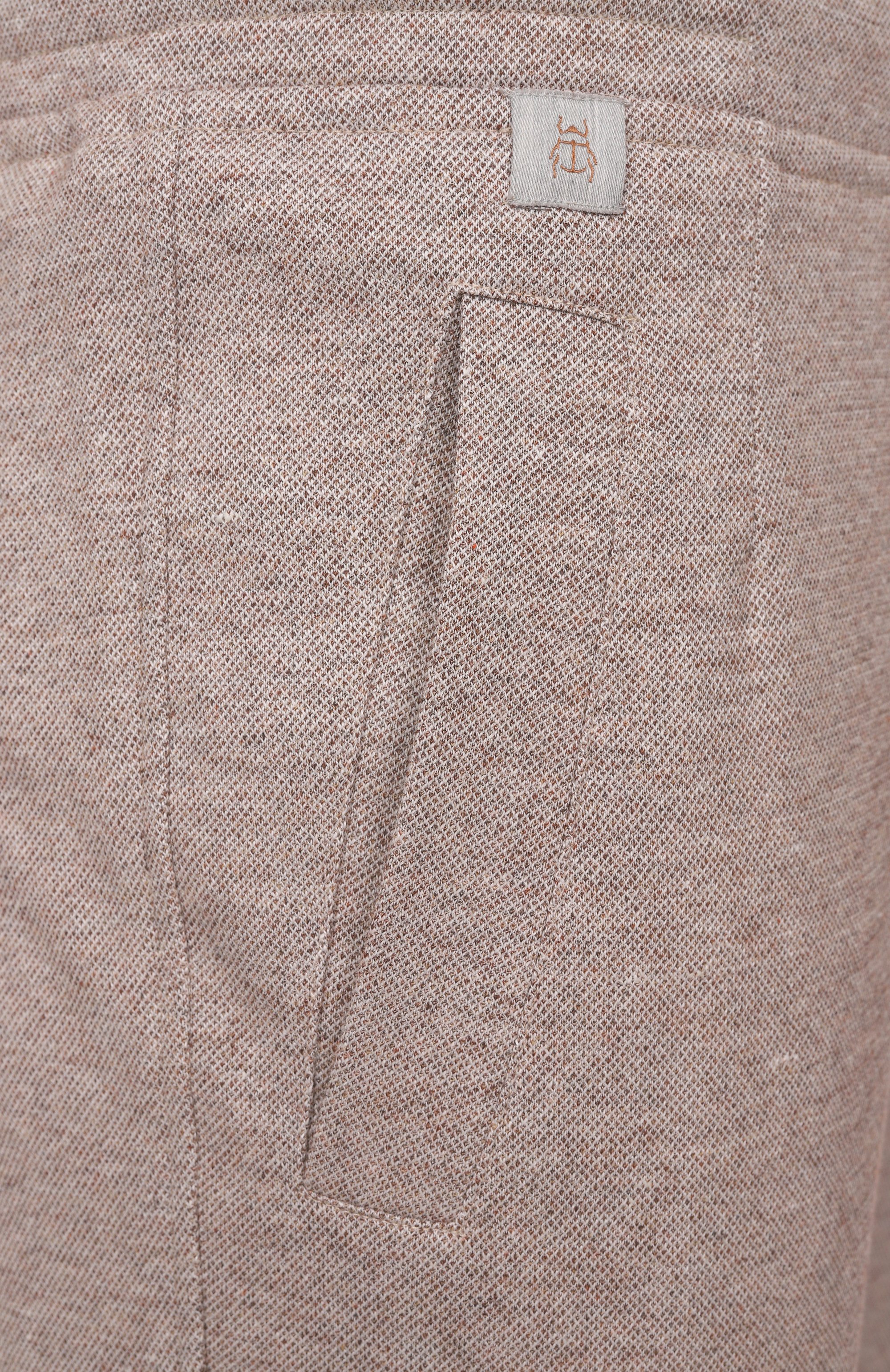 Брюки изо льна и хлопка CAPOBIANCO, арт. 18M735.LUR0., фото 6