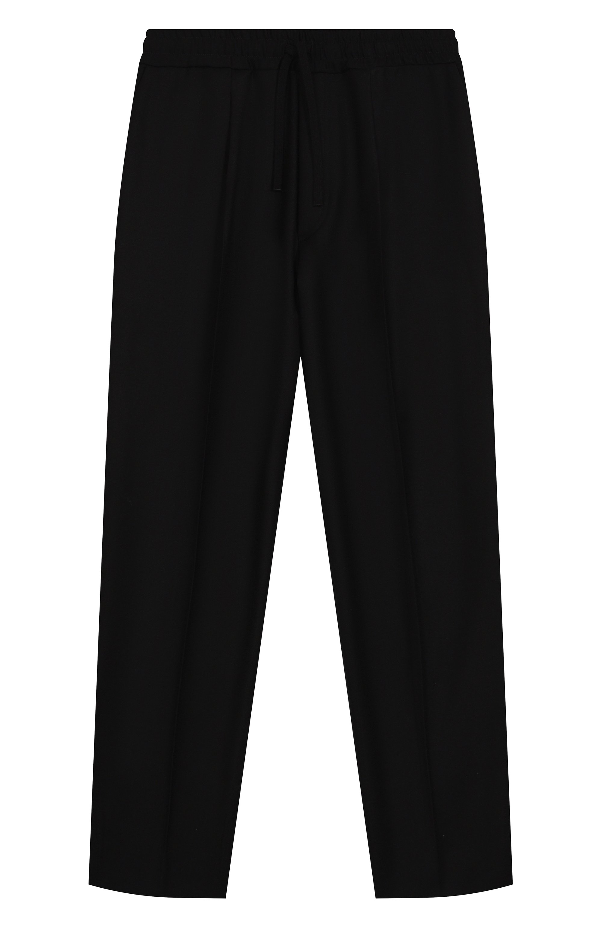 Шерстяные брюки DAL LAGO черного цвета по цене 18950 руб., арт. N212/2179/17-18, фото 1 Шерстяные брюки DAL LAGO, арт. N212/2179/17-18, фото 1