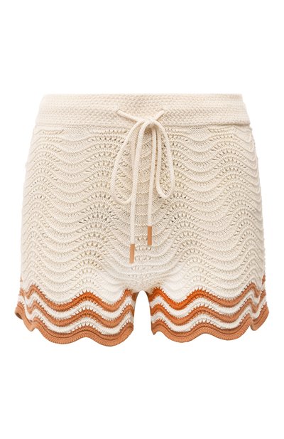 Женский хлопковые шорты ZIMMERMANN, арт. 8695ARS243