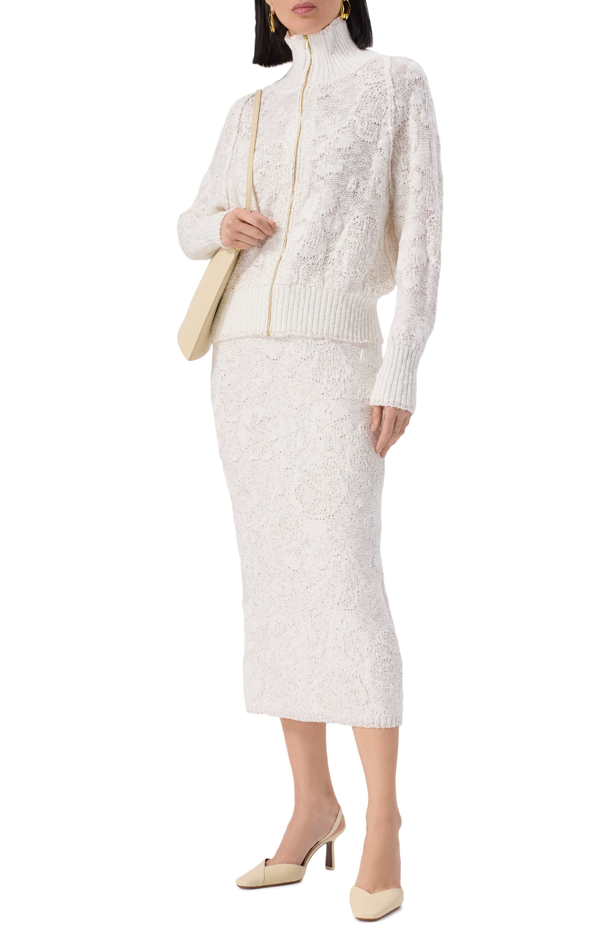 Хлопковая юбка AND THE BRAND, арт. S25-SK039-0704-100, фото 2