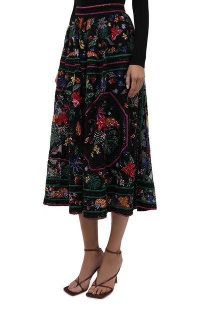 Юбка с отделкой пайетками ZUHAIR MURAD, арт. SKS21005/EMPA002, фото 3