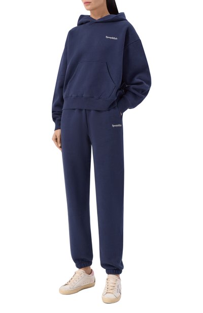 Хлопковые джоггеры SPORTY AND RICH, арт. PA08784300BL106, фото 2
