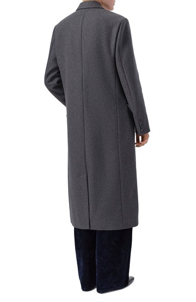 Шерстяное пальто SPORTY AND RICH, арт. 0W05064326GY11, фото 4