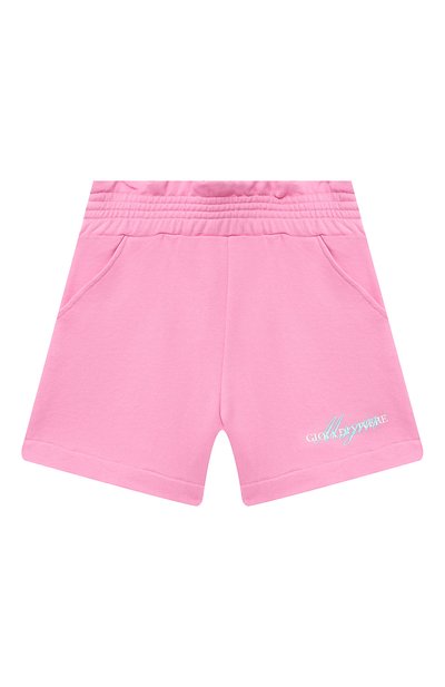 Хлопковые шорты MSGM KIDS, арт. MS026835, фото 1