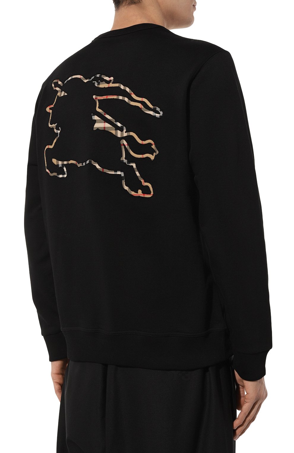 Хлопковый свитшот BURBERRY, арт. 8070680, фото 4