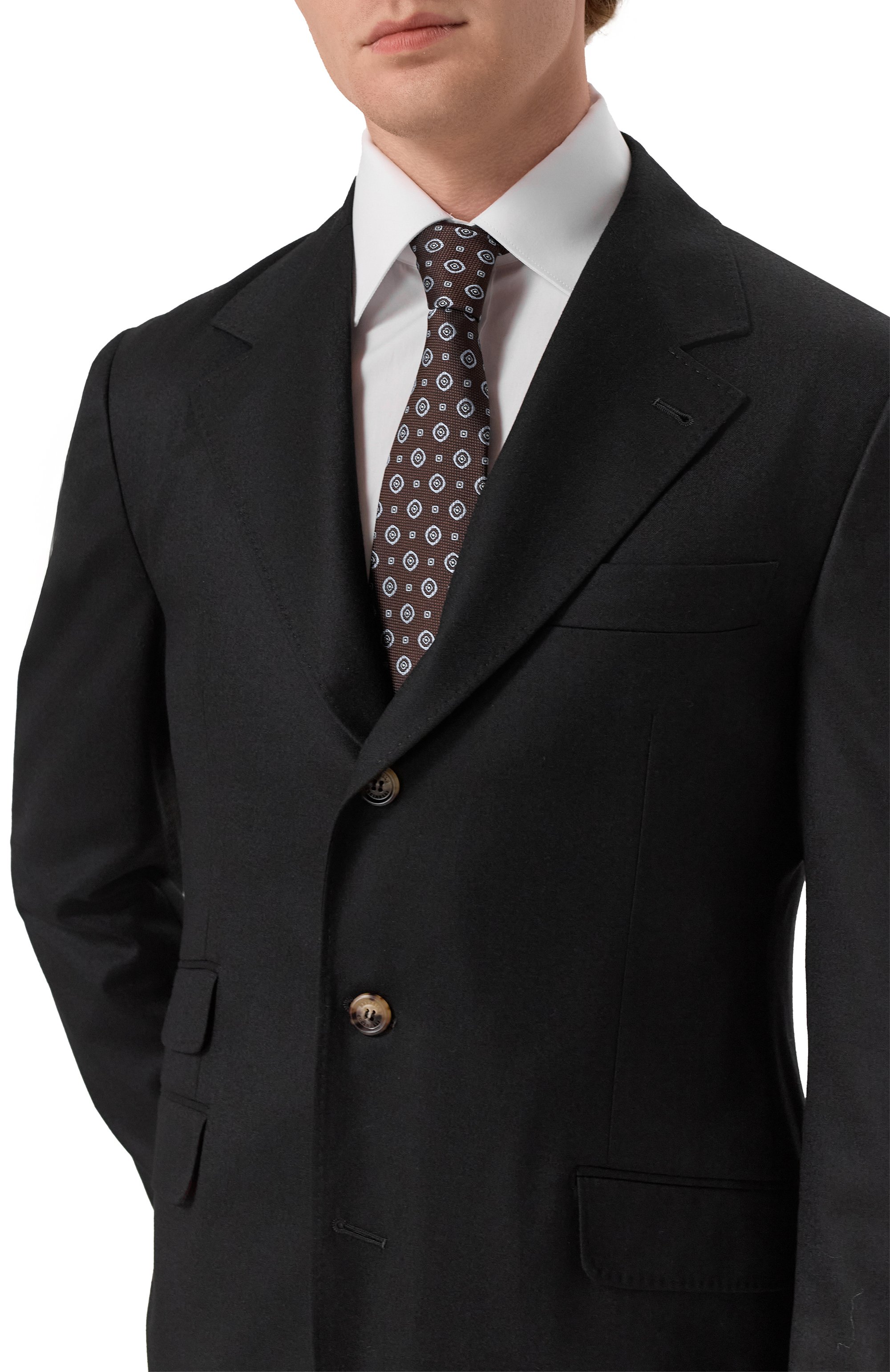 Шелковый галстук CANALI, арт. 18/HJ04426, фото 2