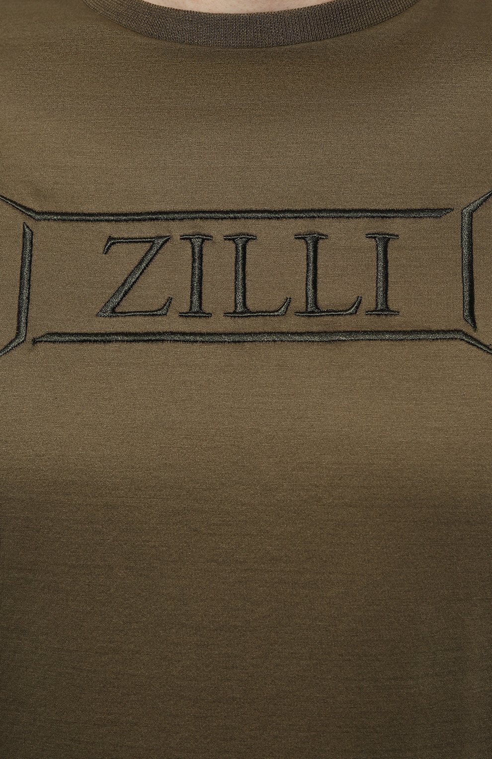 Хлопковая футболка ZILLI, арт. TSR02AM0110VZLF14M, фото 5