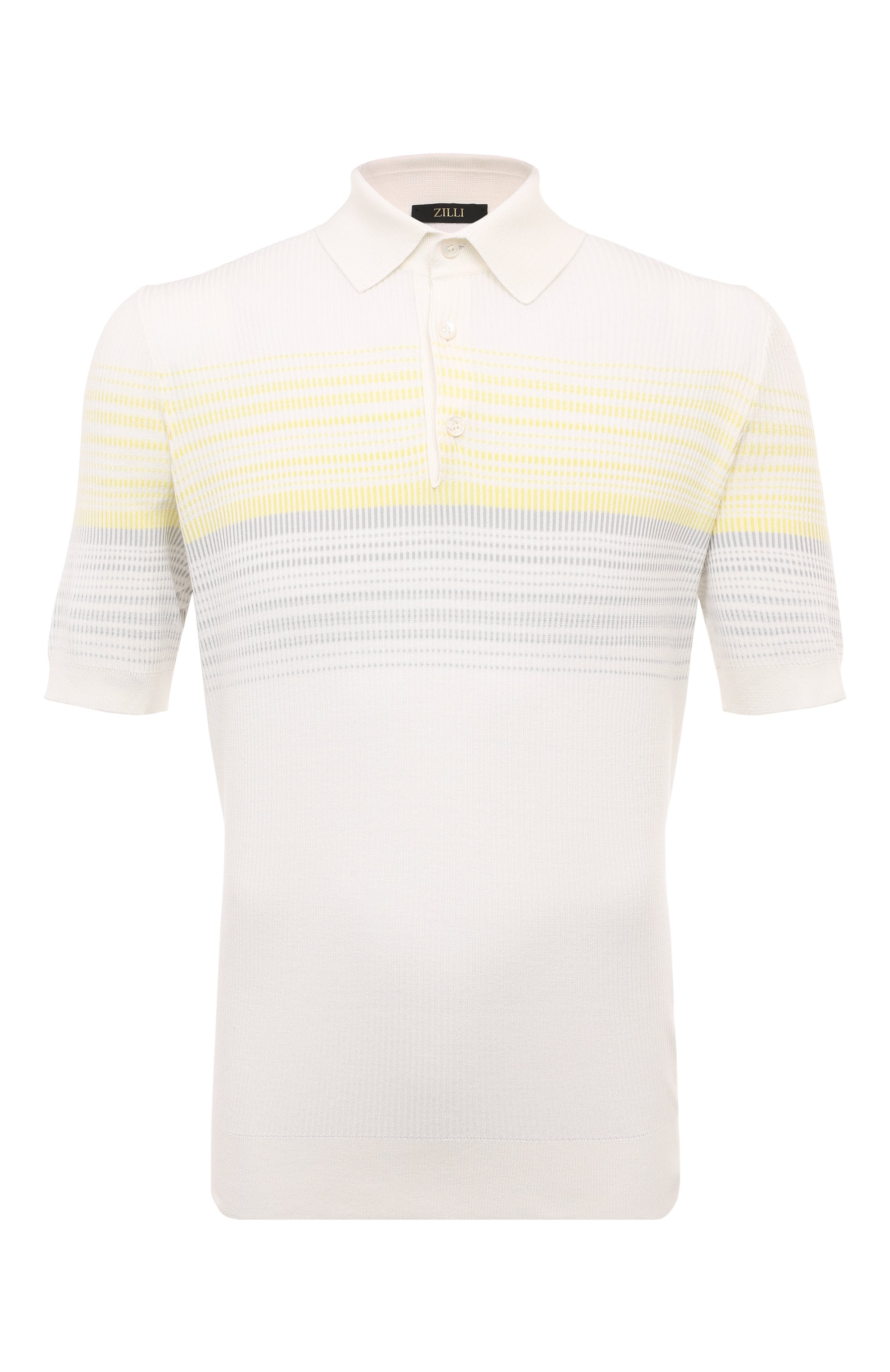 Поло из хлопка и шелка ZILLI, арт. KBP002M0142VCC000, фото 1