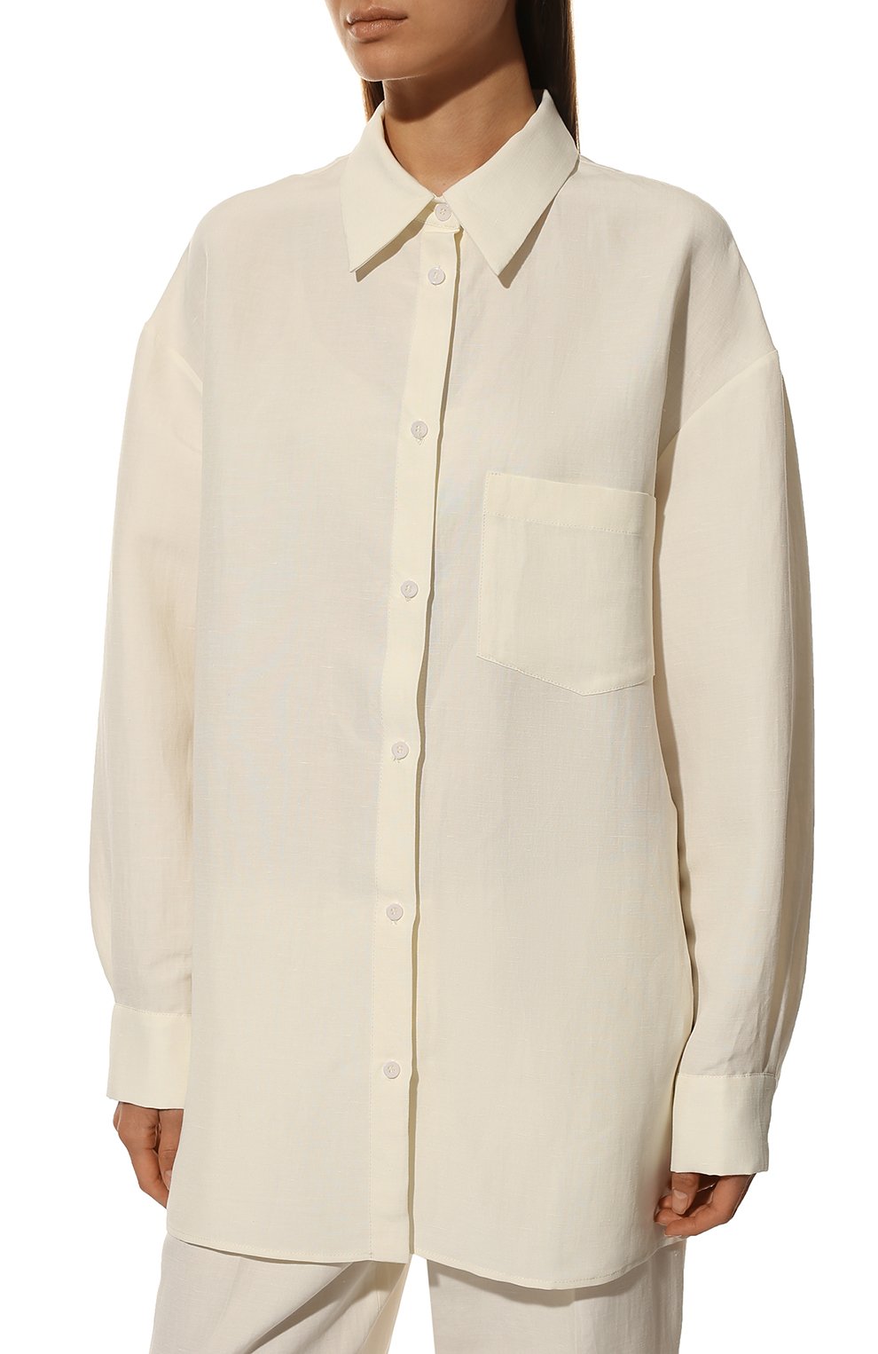 Рубашка изо льна и шелка AGREEG, арт. 08034241, фото 3