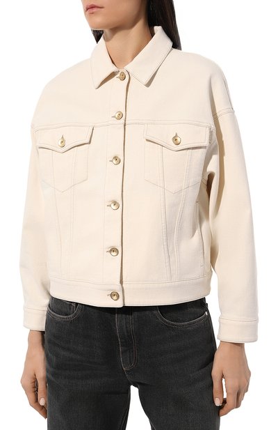 Джинсовая куртка BRUNELLO CUCINELLI, арт. MB0572989P, фото 3