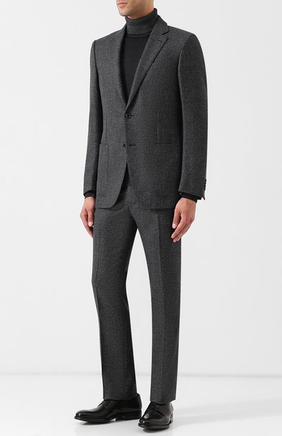 Кожаные дерби на шнуровке MORESCHI, арт. Z90042362P0000, фото 2