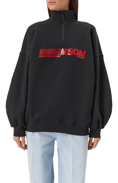 Хлопковый свитшот MSGM, арт. 3942MDM85N/257999, фото 3
