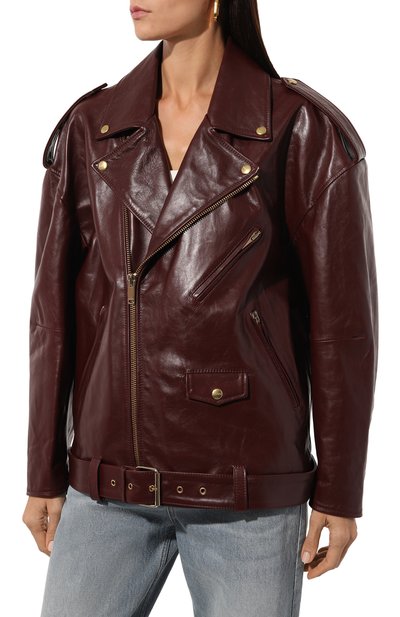 Кожаная куртка HALFBOY, арт. HFW241WLBK079, фото 3