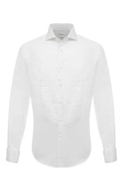 Хлопковая сорочка BRUNELLO CUCINELLI, арт. ME624S1886, фото 1