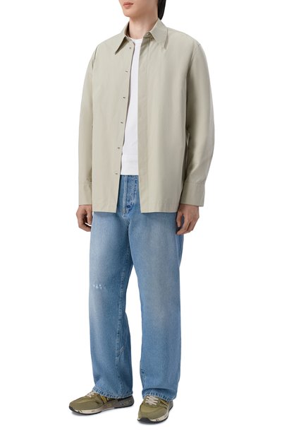 Комбинированные кроссовки lander PREMIATA хаки цвета по цене 31350 руб., арт. LANDER/VAR 8009, фото 2 Комбинированные кроссовки lander PREMIATA, арт. LANDER/VAR 8009, фото 2