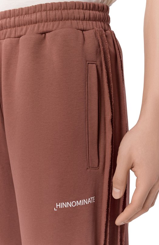 Хлопковые брюки HINNOMINATE HMABM01569 Коричневый  HMABM01569 Фото 5