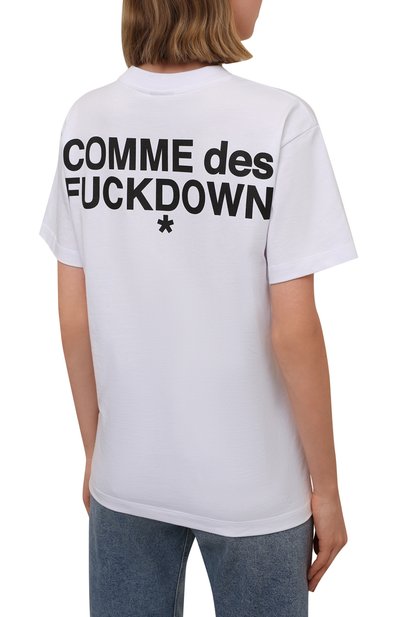 Хлопковая футболка COMME DES FUCKDOWN, арт. CDFD1704STMM, фото 4