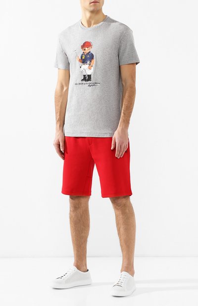 Хлопковая футболка  POLO RALPH LAUREN, арт. 710740346, фото 2