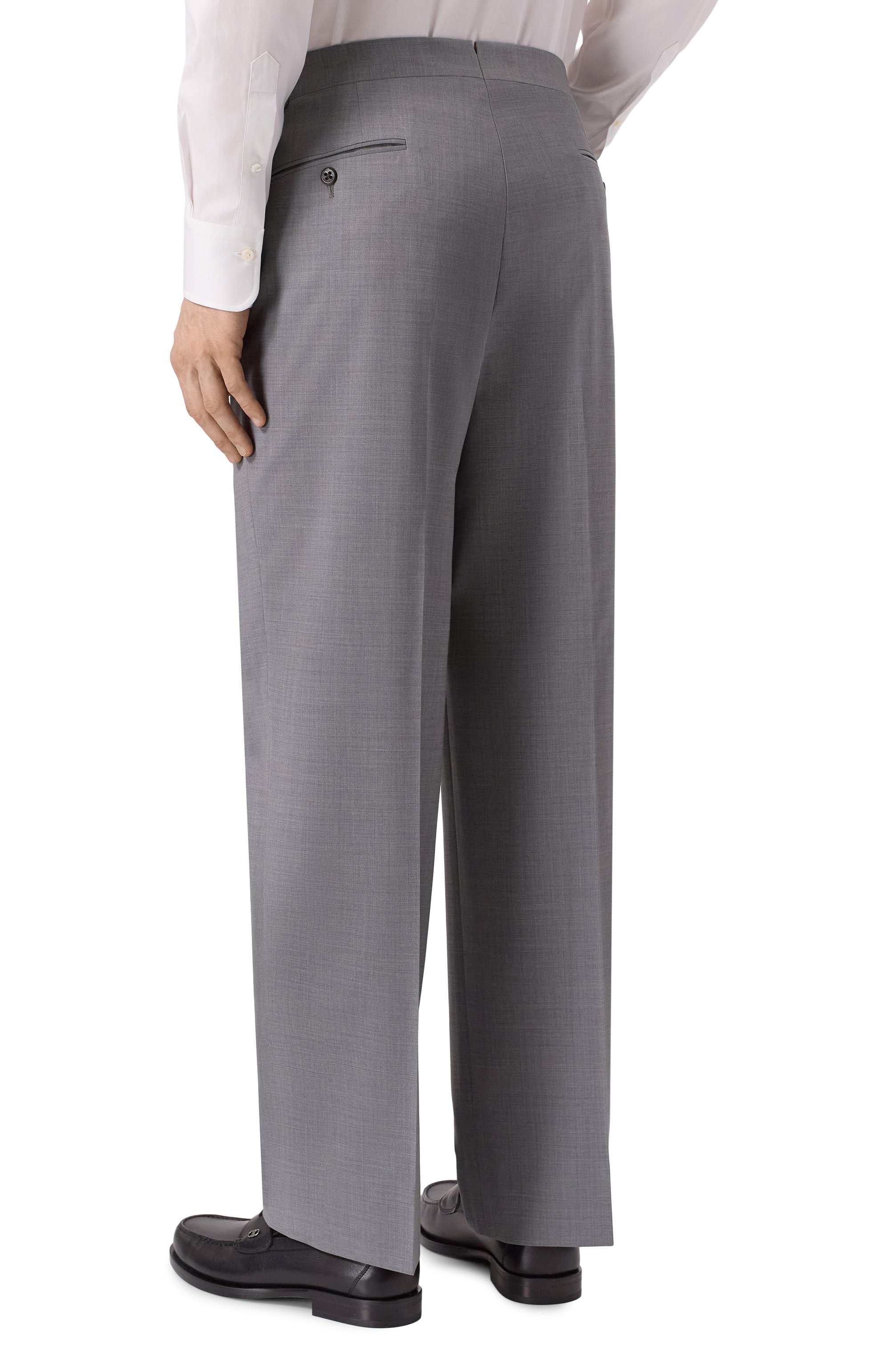 Шерстяные брюки CORNELIANI, арт. 274L26/2718563, фото 4