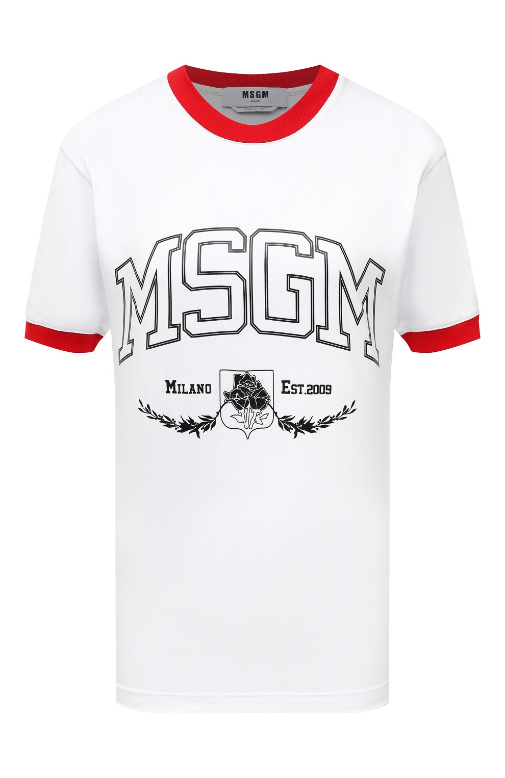 Хлоп ковая футболка MSGM, арт. 3141MDM78 217798, фото 1