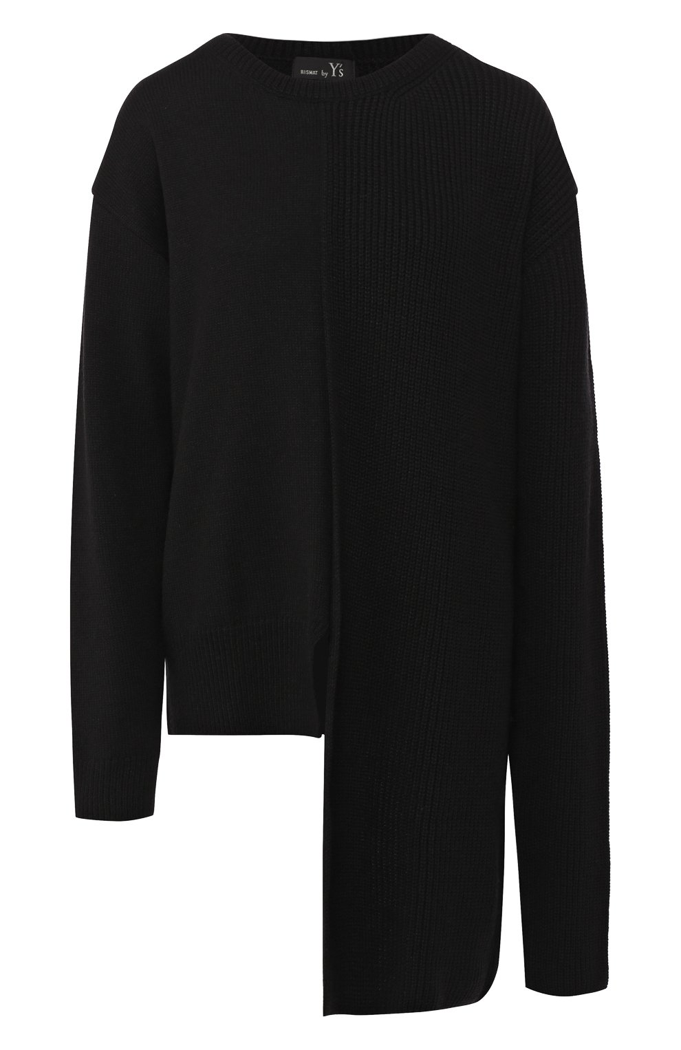 Свитер YOHJI YAMAMOTO черного цвета по цене 47150 руб., арт. YJ-K86-547, фото 1 Свитер YOHJI YAMAMOTO, арт. YJ-K86-547, фото 1