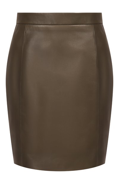 Женская кожаная юбка MVST, арт. M26.2PW.L910/L011 NAPPA