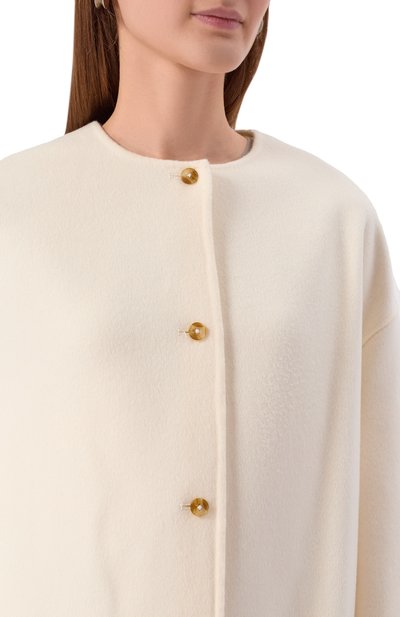 Полупальто из шерсти и кашемира LOULOU DE SAISON, арт. DUNNE, фото 5