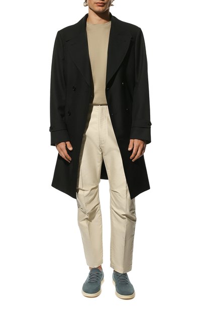 Кожаные кеды soho walk LORO PIANA, арт. FAL2899, фото 2