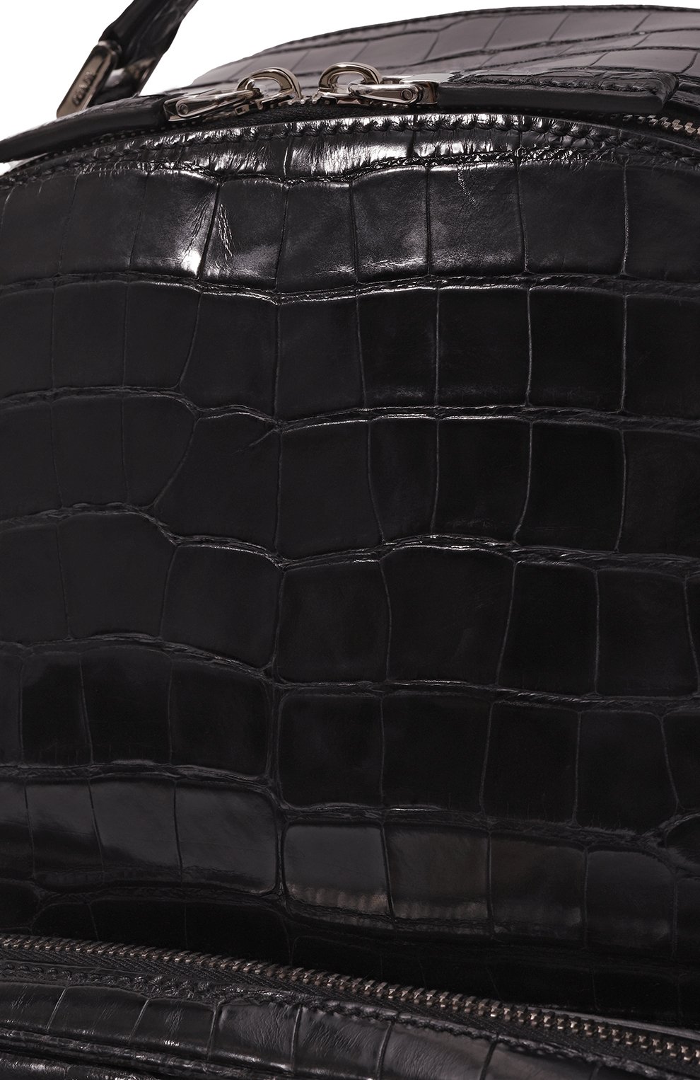 Рюкзак из кожи аллигатора PRADA, арт. 2VZ032-ULC-F0002-OOO, фото 3